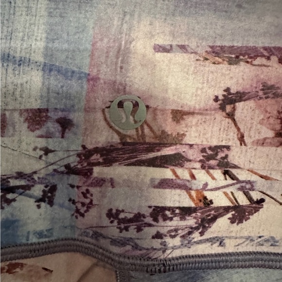 Lululemon Wunder Under Crop High-Rise Luxtreme 21" Sunrise Silhouette Multi Sz 4 - Picture 12 of 15